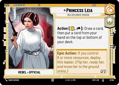 Princess Leia, On a Diplomatic Mission