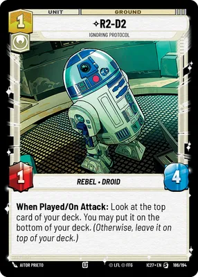 R2-D2, Ignoring Protocol