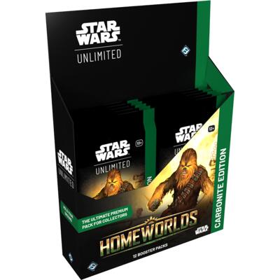 Homeworlds Carbonite Edition - Booster Display - Homeworlds Star Wars spoiler