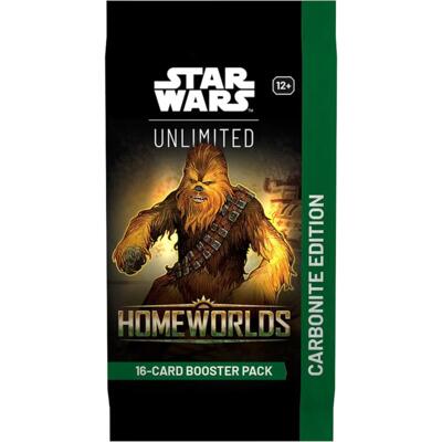 Homeworlds Carbonite Edition - Booster Pack - Homeworlds Star Wars spoiler