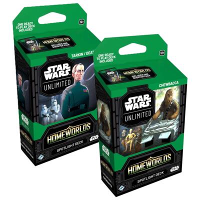 Homeworlds - Spotlight Deck Pair: Chewbacca & Grand Moff Tarkin/Deathstar - Homeworlds Star Wars spoiler
